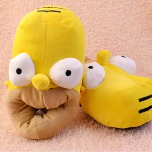 The Simpsons Homer Funny Slippers