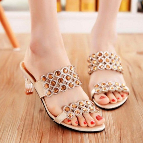 Hot Spike Heels Slip-on Summer Sandal