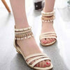 Beading Women Sandals Casual Gladiator