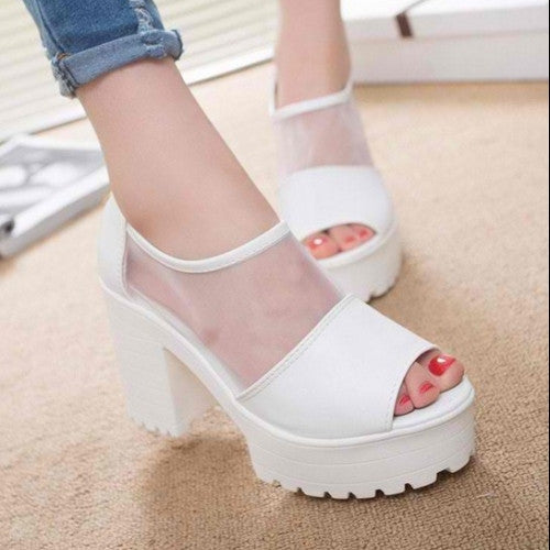 Sexy High Heels Women Sandals Pointed Toe