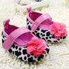 Polka Dot Flower Shoes First Walkers