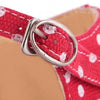 Polka Dot Bow TranspierceBrief Hasp Sandal