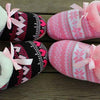 Winter Snow Wool Bow Non-Slip Waterproof Shoes