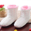 Knitting Wool Slippers In The Spring Autumn Winter