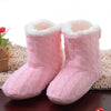 Knitting Wool Slippers In The Spring Autumn Winter