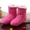 Knitting Wool Slippers In The Spring Autumn Winter